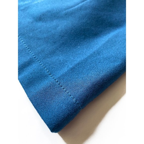 THEORY DARK TEAL DEBRA SKIRT - Picture 4 of 5